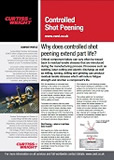 Controlled Shot Peening